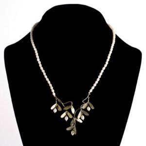 Maple Seed Necklace - Pearl By Michael Michaud